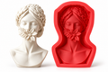Floral Goddess Bust Silicone Mold