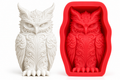 Ornate Owl Silicone Mold